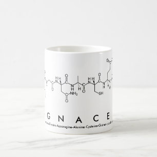 Ignacek peptide name mug