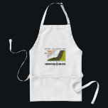 Igneous Is Bliss (Geology Ignorance Is Bliss) Standard Apron<br><div class="desc">If you love igneous rock and have studied them in detail, you'll enjoy any of these wry geological attitude gifts featuring the classification scheme for igneous rocks on their mineralogy. As you probably know, igneous rock is formed by magma or lava (molten rock) cooling and becoming solid. The diagram features...</div>