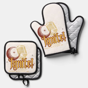 IGNITE! Brand Merch by SWAG Inc. Oven Mitt & Pot Holder Set