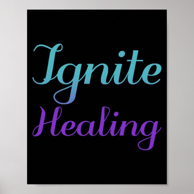 Ignite Healing Prevention Design Poster (Front)