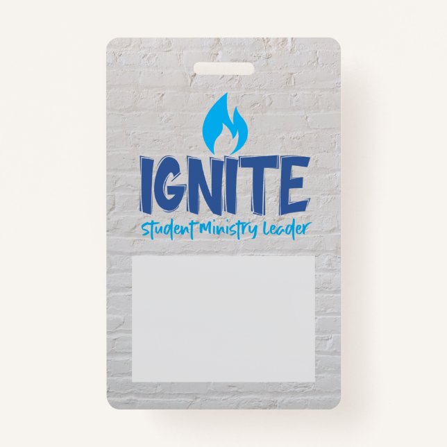 Ignite Leader Badge ID Badge (Front)