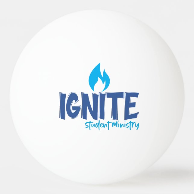 Ignite Ping Pong Ball (Front)