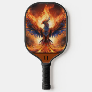 Ignite the Game: Eagle on Fire Pickleball Paddles