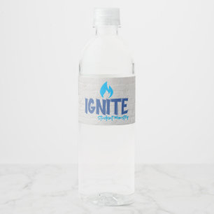 Ignite Water Bottle Labels