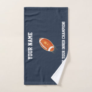 "Ignite Your Inner Champion!" RUGBY TEAM Bath Towel Set