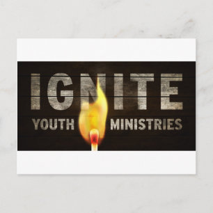Ignite youth ministries postcard