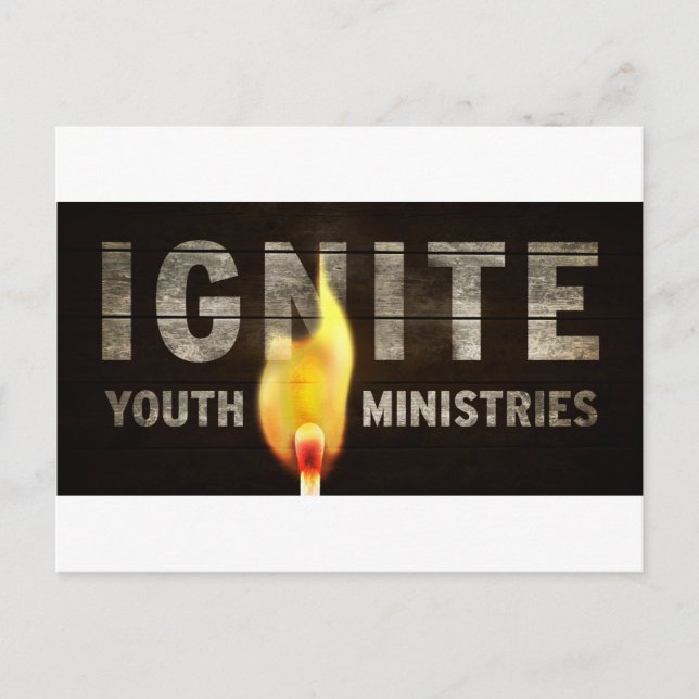 Ignite youth ministries postcard (Front)