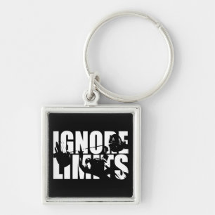 Ignore Limits - Bench Press - Workout Motivational Key Ring
