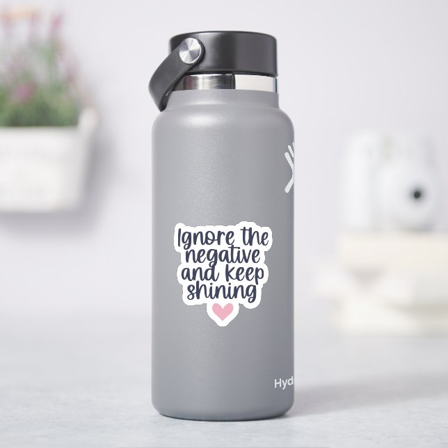 Ignore The Negative 10pc Waterproof Sticker Set (HydroFlask)