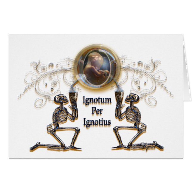 Ignotum Per Ignotius Customisable (Front Horizontal)