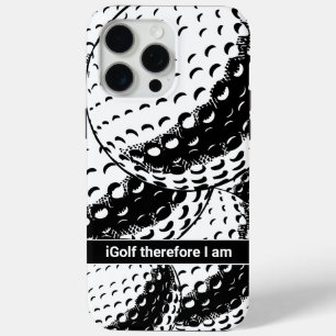 iGolf Abstract Funny Golf Humour iPhone 15 Pro Max Case