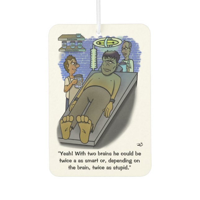 Igor Flat Card Air Freshener (Front)