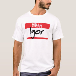 Igor Halloween Costume Scary Horror film Trick or T-Shirt