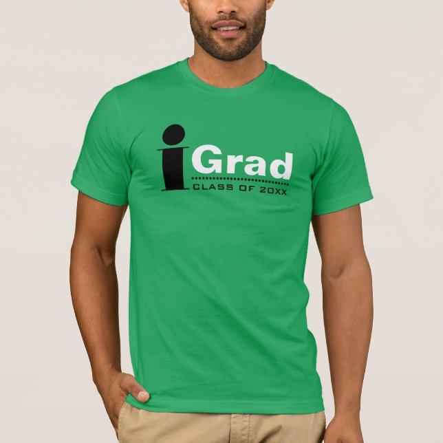 iGrad. Personalised Graduation T-Shirts (Front)