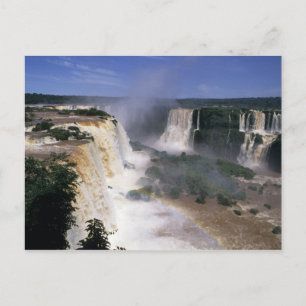 Iguacu Falls, Brazil Postcard