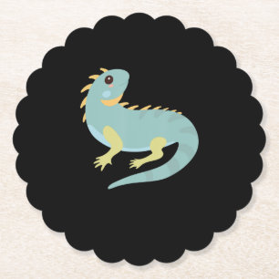 Iguana Animal - Iguana Gift Paper Coaster