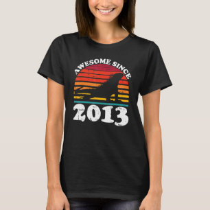 Iguana Awesome Since 2013 9th Birthday 9 Years Old T-Shirt
