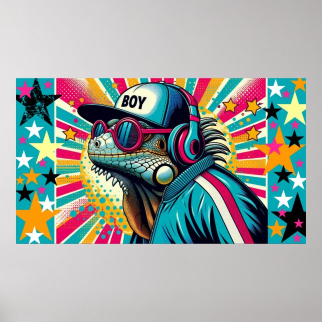 IGUANA B' BOY 7 POSTER (Front)