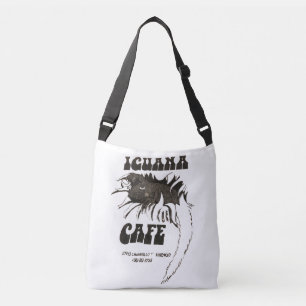 Iguana Cafe Crossbody Bag