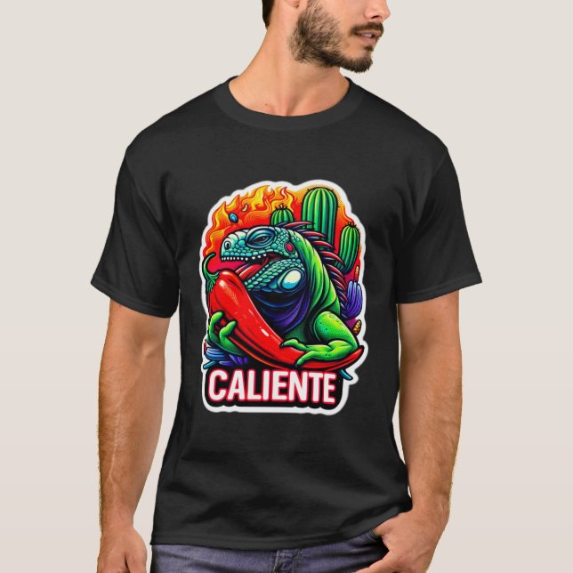 IGUANA CALIENTE 8 T-Shirt (Front)