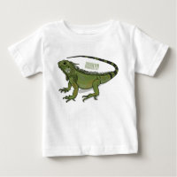 Iguana cartoon illustration