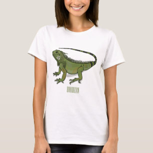 Iguana cartoon illustration  T-Shirt