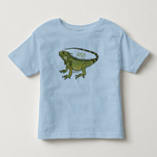 Iguana cartoon illustration  toddler T-Shirt