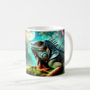 iguana coffee mug