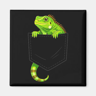 Iguana costume reptile lizard halloween men kids magnet
