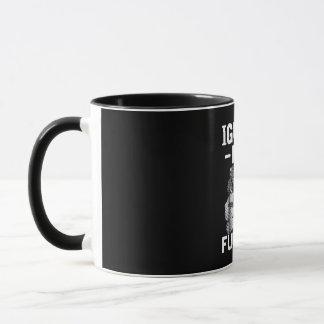 Iguana dad fur life mug