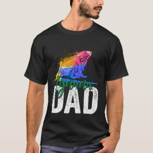 Iguana Dad  Reptiles  Pet Reptile Owner Graphic T-Shirt