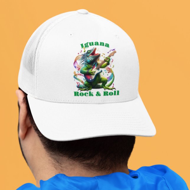 Iguana Dweller Rock & Roll Trucker Hat (Creator Uploaded)