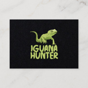 Iguana Hunter Business Card