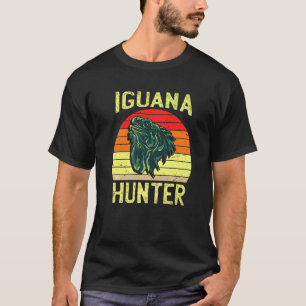 Iguana Hunter For Boys Iguanas Iguana Lizard Men T-Shirt