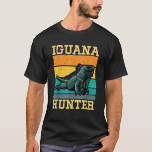 Iguana hunter for boys Iguanas Iguana Lizard men T T-Shirt