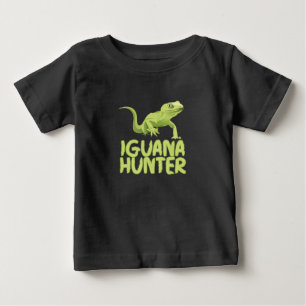 Iguana Hunter - Funny Iguana Reptile Lizard Pet Baby T-Shirt