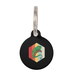 Iguana Illustration Owner Lover Gift Iguanas Love Pet Tag