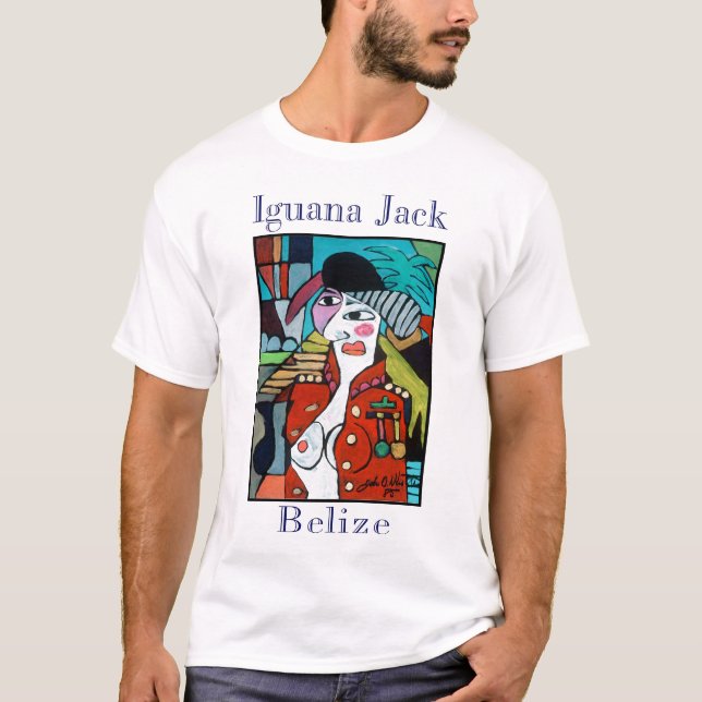Iguana Jack of Belise T-Shirt (Front)