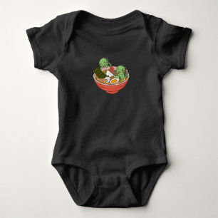 Iguana Kawaii Ramen Funny Pet Gift Baby Bodysuit