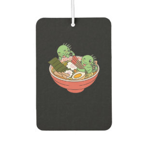Iguana Kawaii Ramen Funny Pet Gift Car Air Freshener