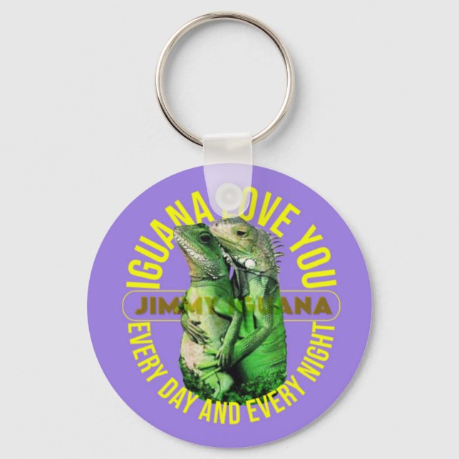 iguana key key key key ring (Front)