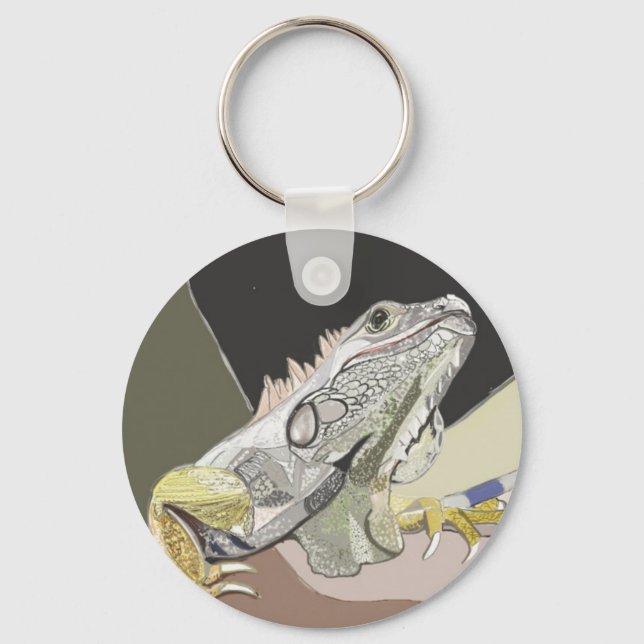 Iguana Keychain (Front)