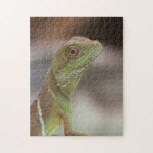 Iguana kiss jigsaw puzzle