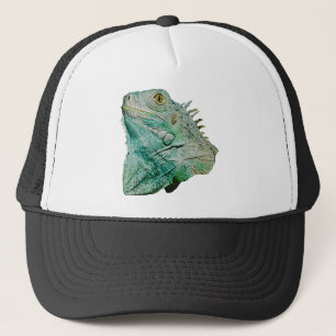 Iguana Lizard Trucker Hat