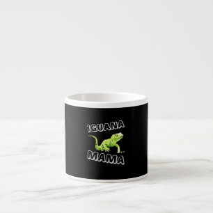 Iguana mama espresso cup