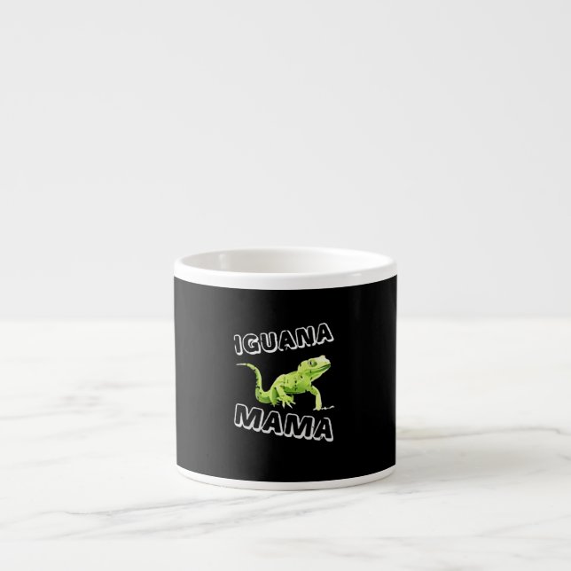 Iguana mama espresso cup (Front)