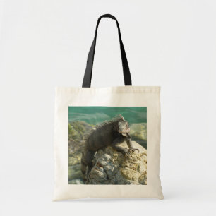 Iguana on the Rocks at St. Thomas Tote Bag