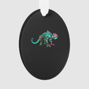 Iguana robot ornament