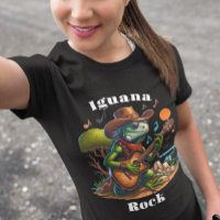 Iguana Serenading Swamp Dweller Rock