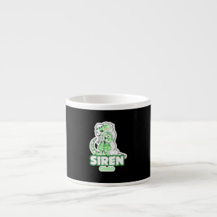 Iguana siren espresso cup